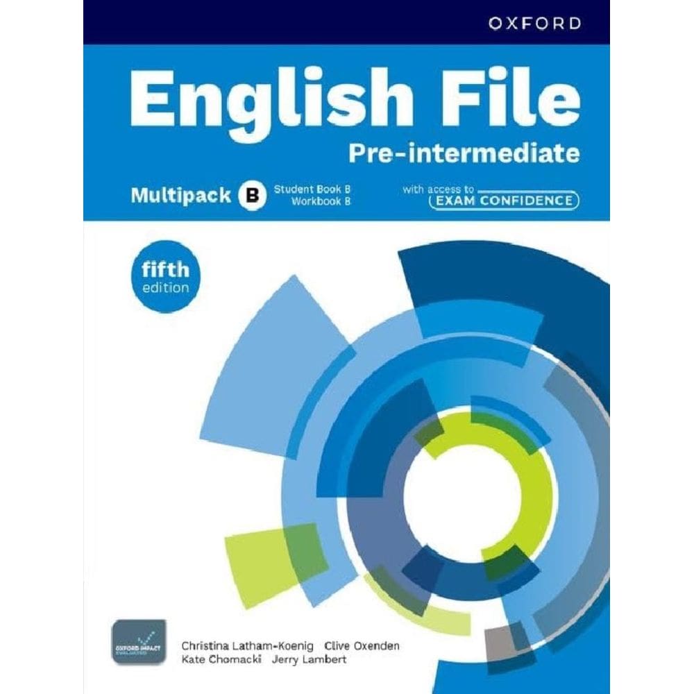 English File Pre-Intermediare - Multipack B - Sb + Wb With Access To Exam Confidence - 5Th Ed.