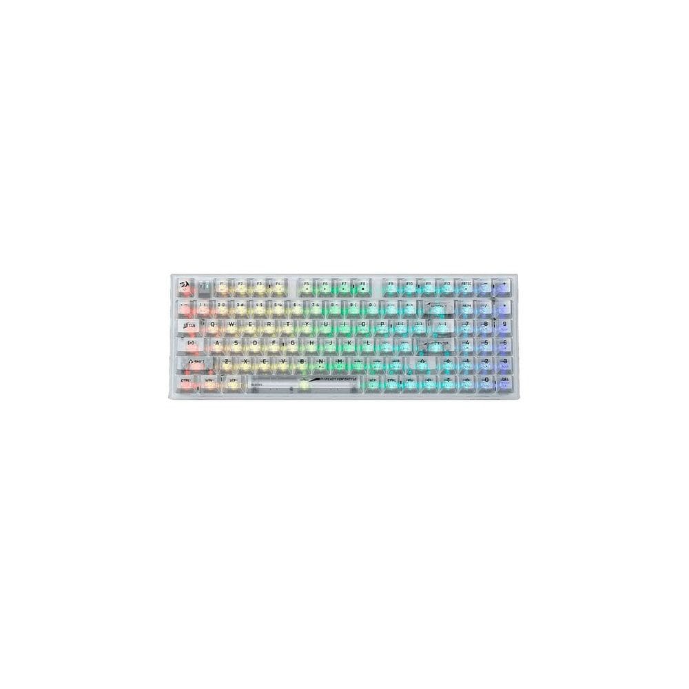 Teclado Gamer Redragon Pollux Pro K628ct-rgb Transparente