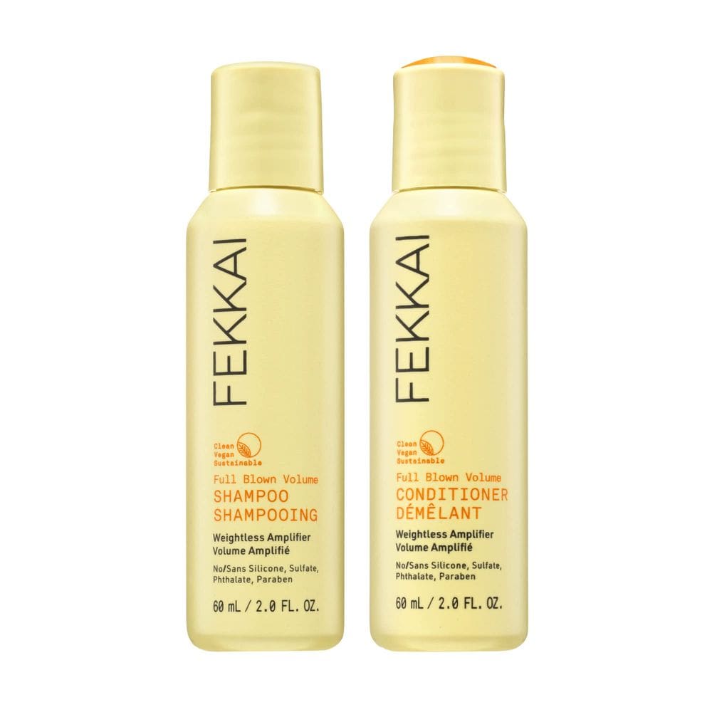 Shampoo e condicionador FEKKAI Full Blown Volume 60mL Vegan