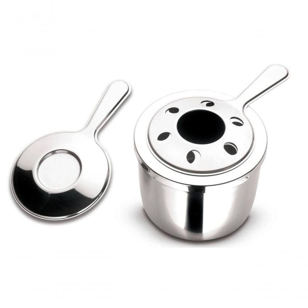 Fogareiro Para Rechaud Tramontina Em Aço Inox Com Regulador De Chama