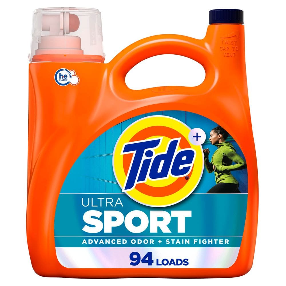 Detergente para roupa Tide Plus Febreze Sport Odor Defense 3,9L