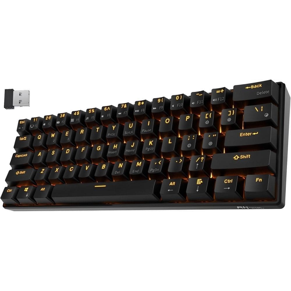Teclado Mecânico Royal Kludge RK61 60% RGB Switch Blue