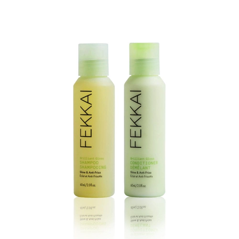 Conjunto de shampoo e condicionador Fekkai Brilliant Gloss 60mL