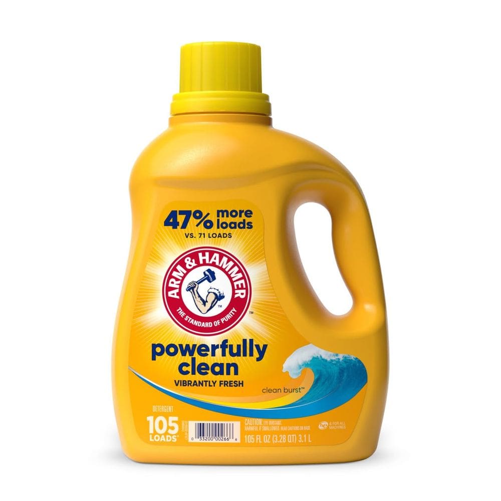Detergente líquido para roupa Arm & Hammer Clean Burst 3,1 L