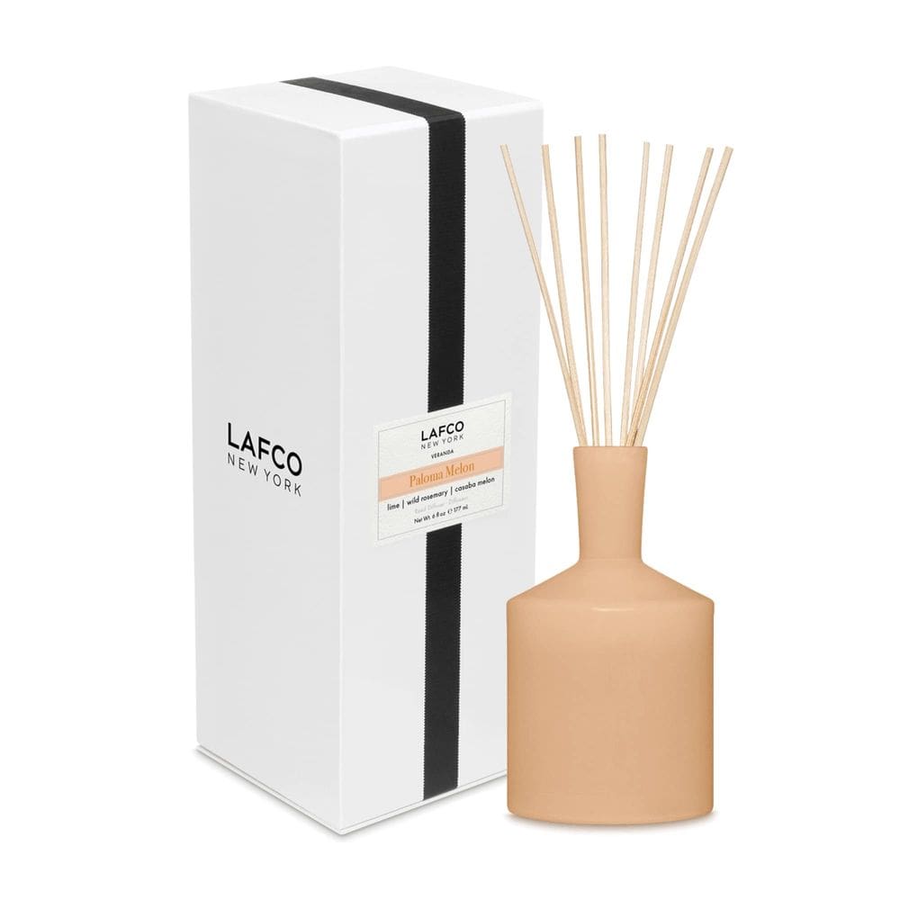 Difusor Reed LAFCO New York Paloma Melon 180 ml com recipiente de vidro