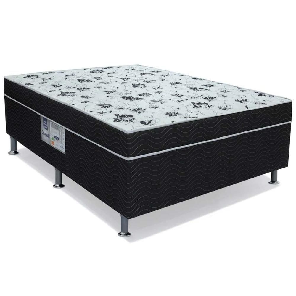 Cama Box Conjugado Casal: Colchão Molas Prime Spring (138x188x43) - Ortobom