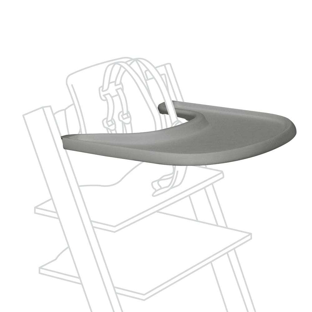Bandeja Stokke Tripp Trapp Storm Grey Plástico sem BPA 6-36M