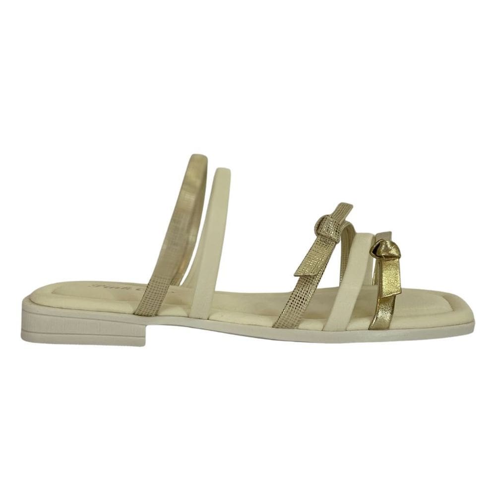 Chinelo Pink Cats V5851 Infantil Champagne casual