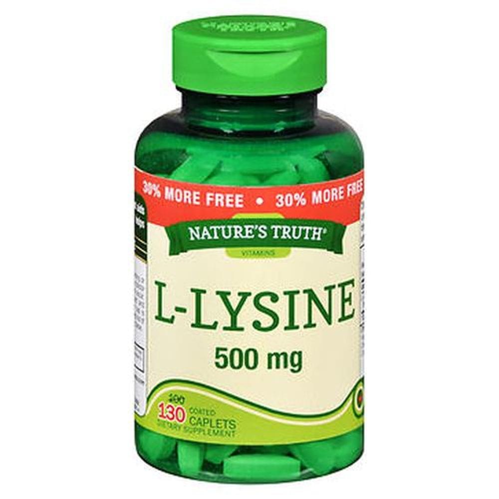 Vitaminas L-Lysine 130 Tabs by Nature`s Truth