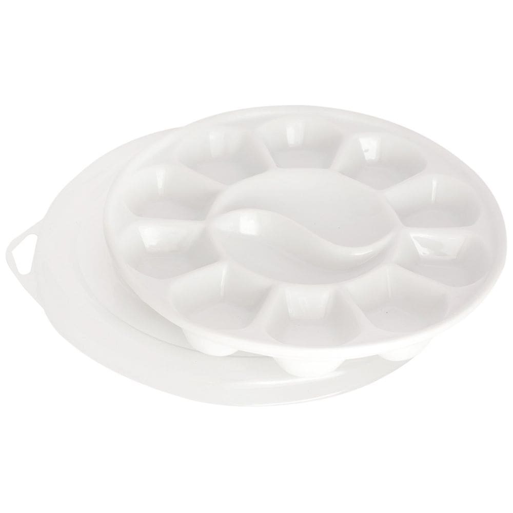 Paleta de porcelana Jack Richeson 420715 12 Well Round