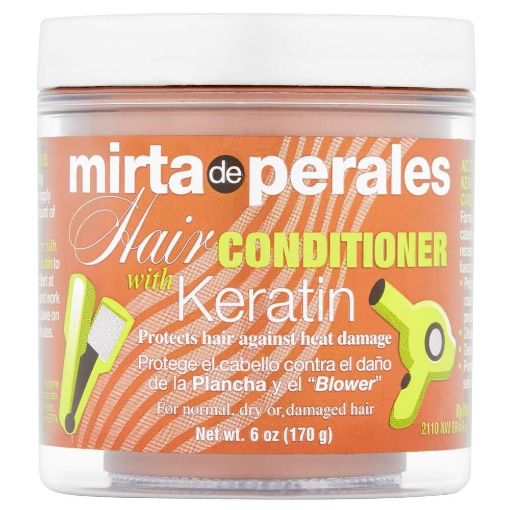 Condicionador de cabelo Mirta De Perale com queratina 180mL