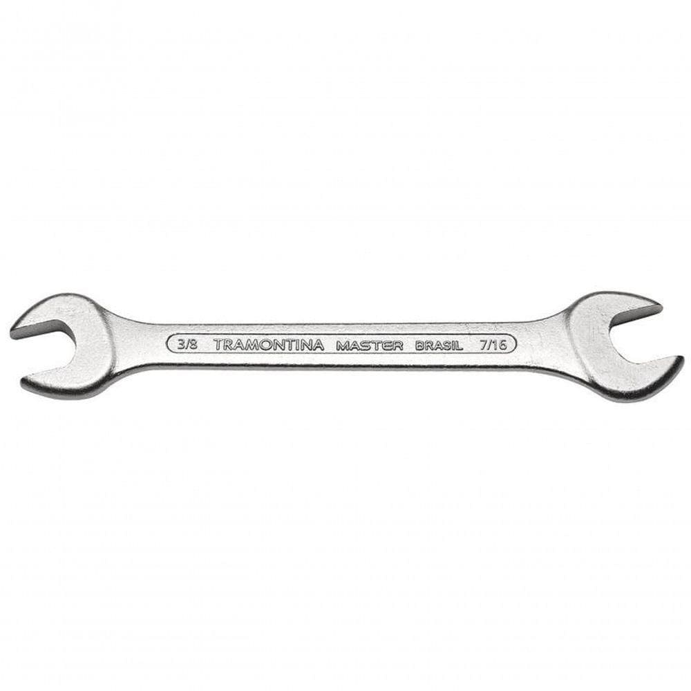 Chave Fixa Tramontina Master 3-8x7-16” Com Corpo Em Aço Especial Cromado