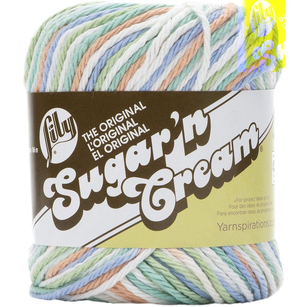 Fio Lily SUGAR`N CR Stoneware Ombre 100% algodão 71g/109m