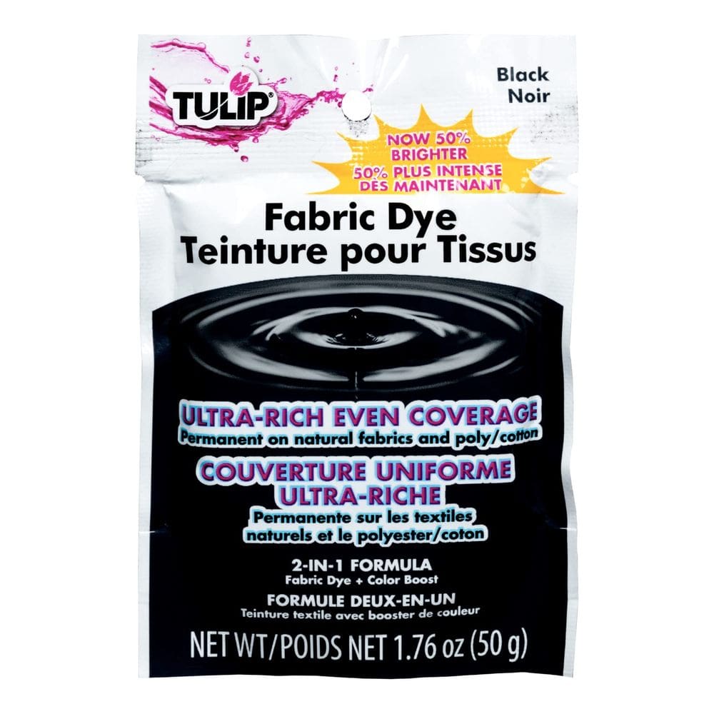 Tinta de tecido Tulip Permanent Black 50mL (26588)