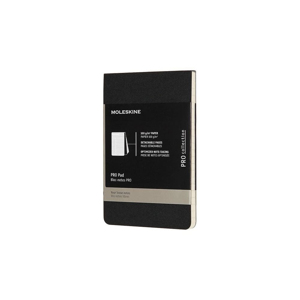 Notebook Moleskine Professional Pad Preto 9x14cm
