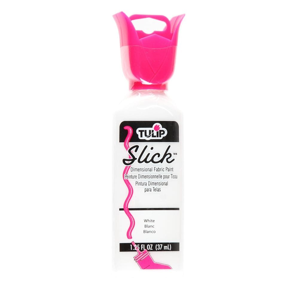 Tinta de tecido Tulip Dimensional Slick White 37mL