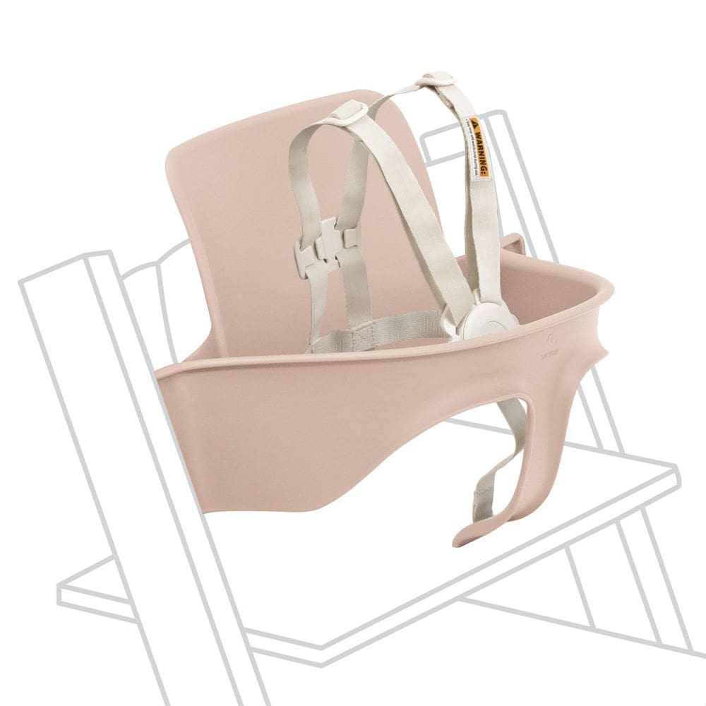 Cadeira alta Stokke Tripp Trapp Baby Set 2 Serene Pink 6-36M