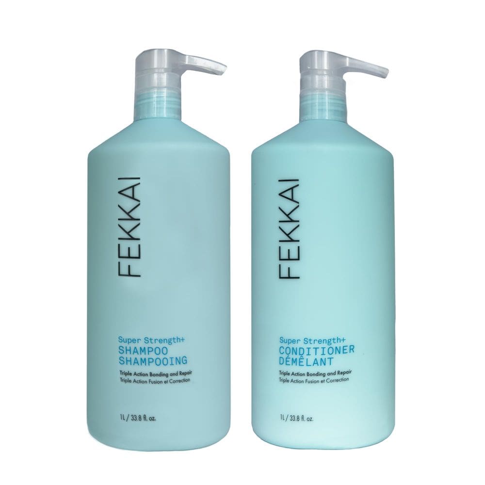 Shampoo e condicionador FEKKAI Super Strength+ Protein PowerBond 1L