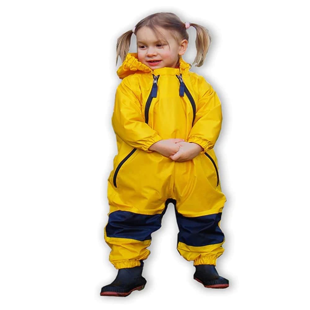 Macacão Muddy Buddy Tuffo Little Boys Yellow 4T impermeável