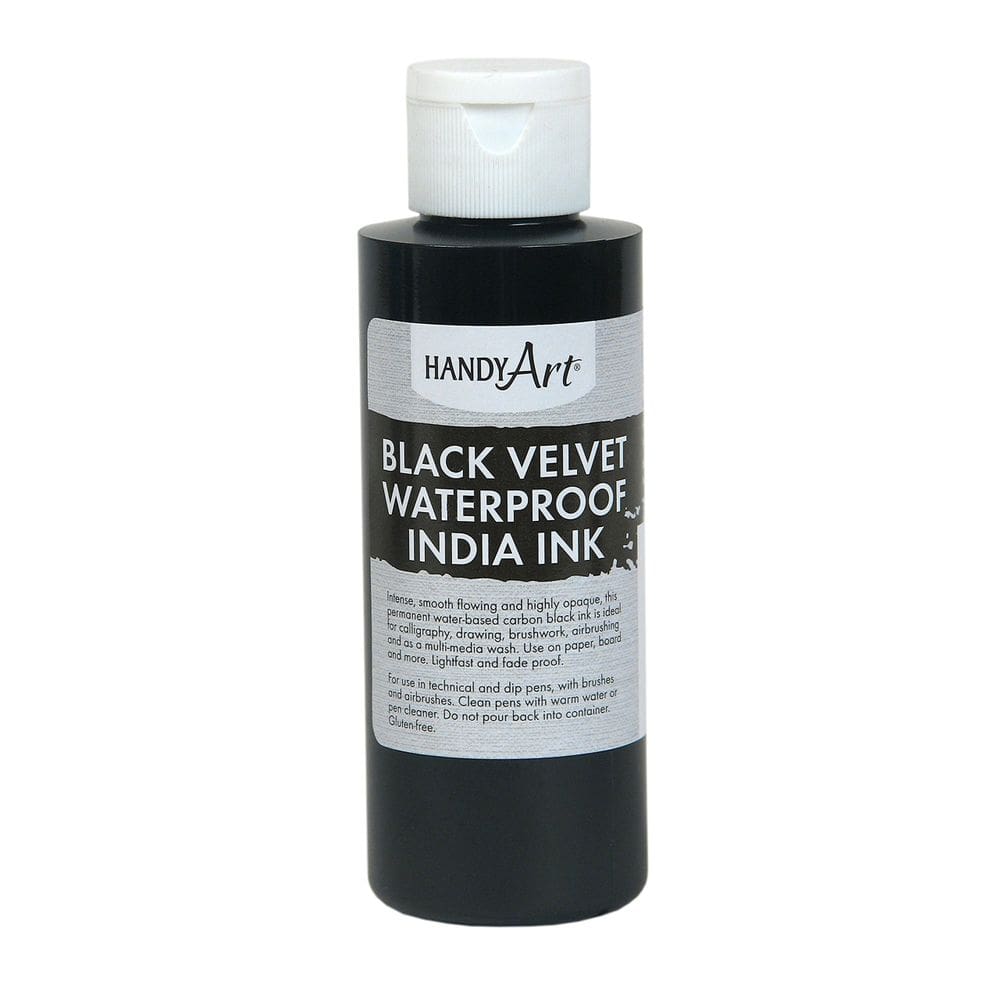 Tinta indiana Handy Art Black Velvet impermeável 120 ml
