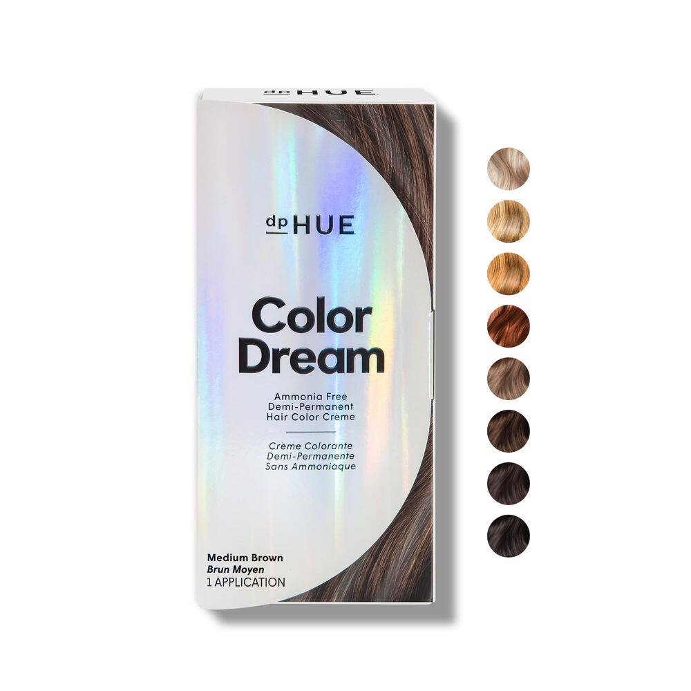 Cor de cabelo DPhue Color Dream Medium Brown 118mL