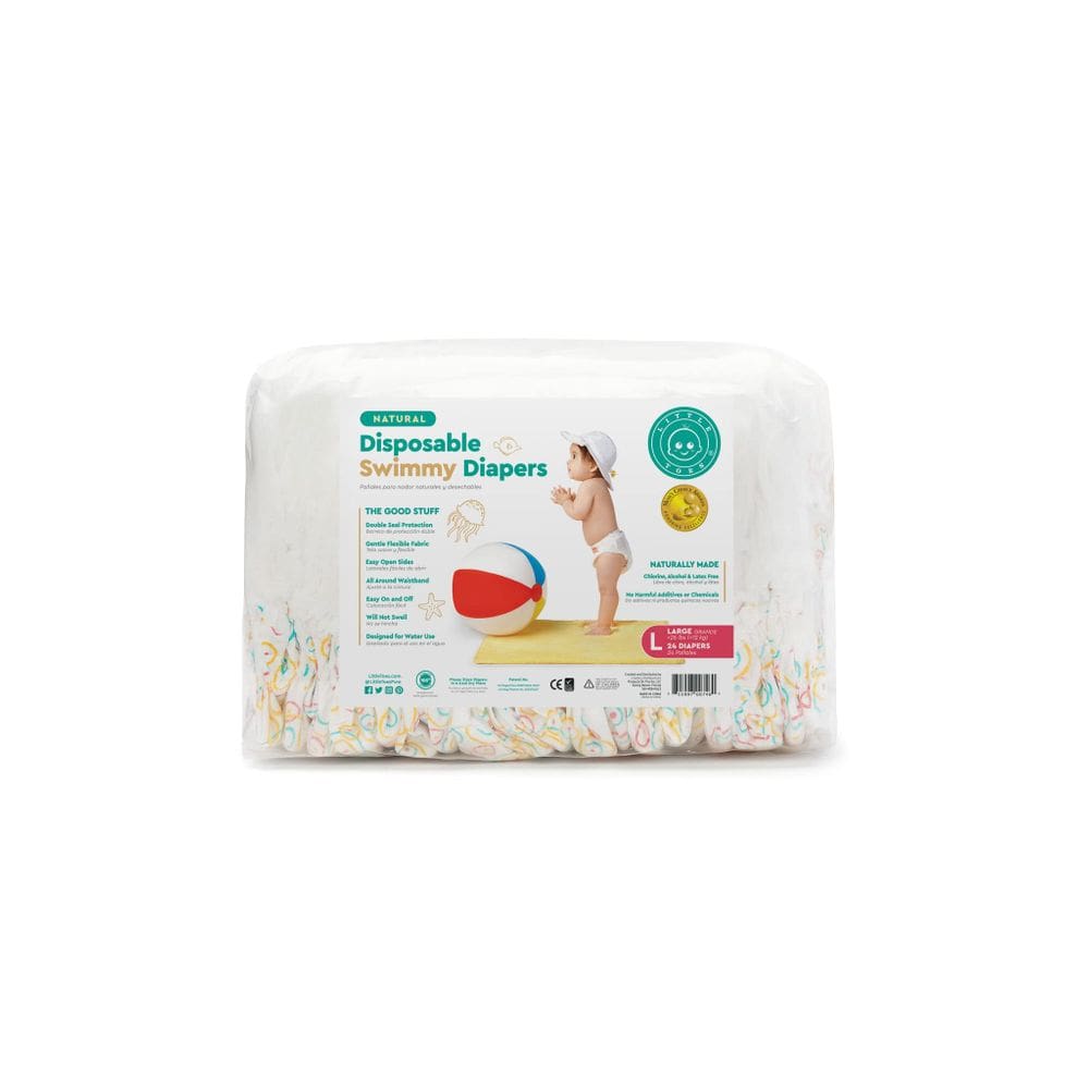 Produtos de fraldas Swimmy On The Go Little Toes, tamanho 5 (13-20 libras)