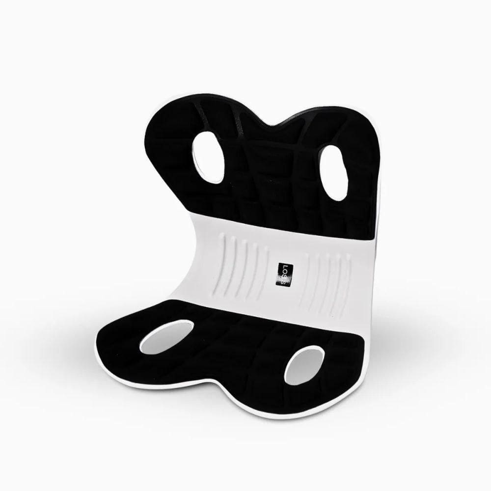 Almofada De Apoio Lombar Cadeira Correção De Coluna M - Pret