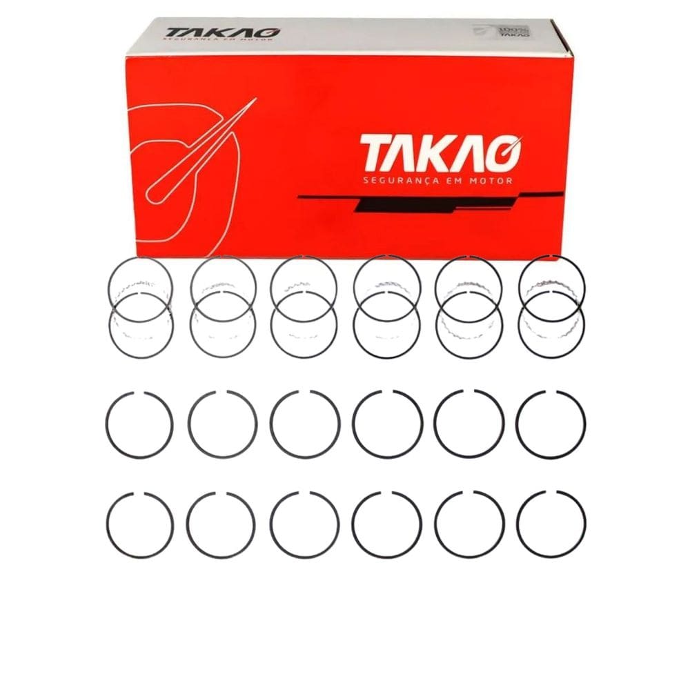 Anel Para Pistão STD (Jg) F150 4.9 12V 1995 A 1998 / F1000 4.9 12V 1995 A 1998 / Ss10 Gmc 4.3 12V 1996 A 2005