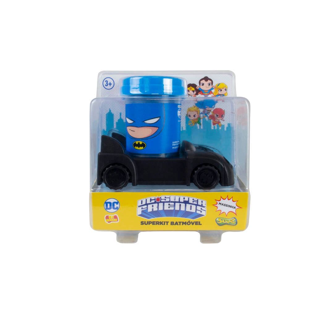 Kimassa Massinha Superfriends Superkit - Batmóvel Batman Dc
