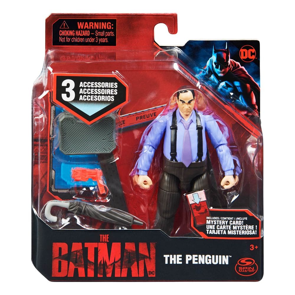 Boneco Pinguim De 10Cm - Filme The Batman - Dc