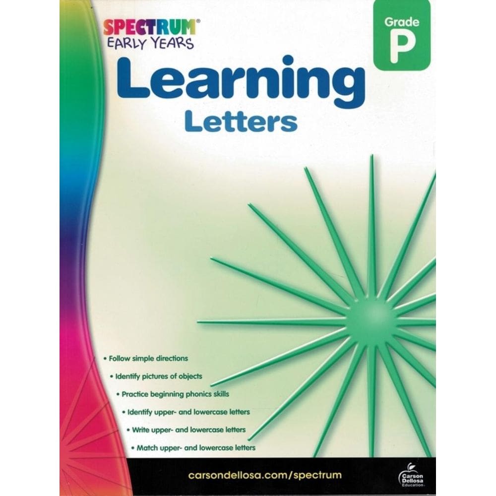 Spectrum Learning Letters - Grade Pk