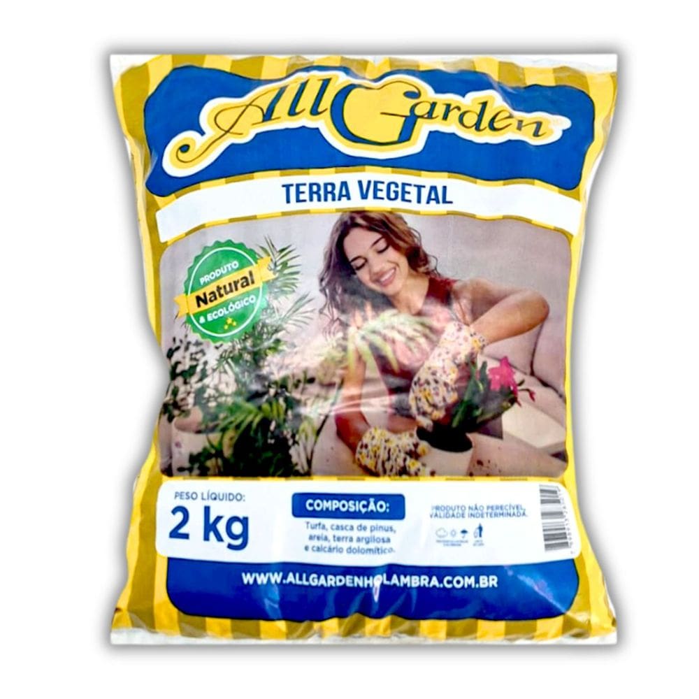 Terra Vegetal Natural (2Kg) ALL GARDEN