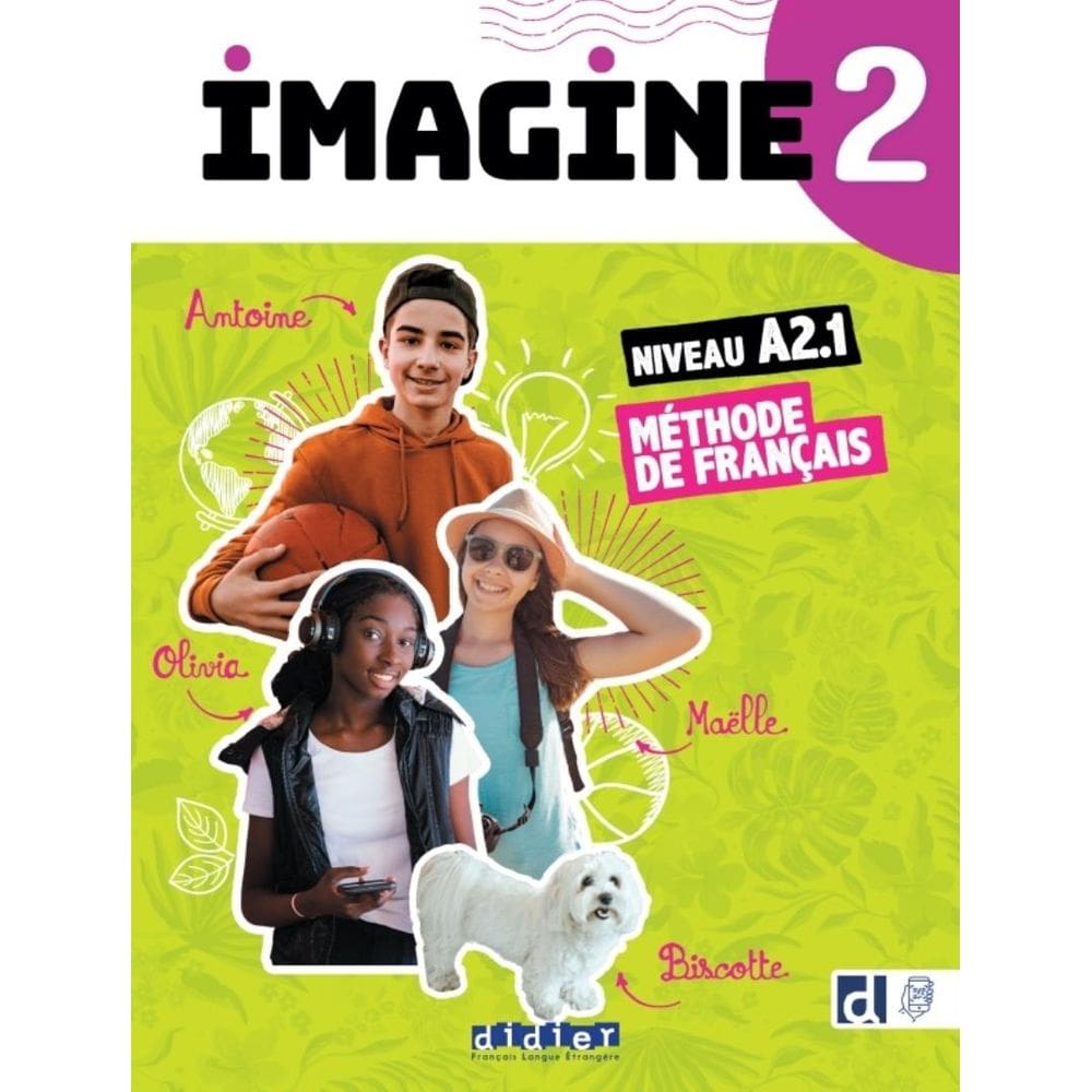 Imagine 2 (A2.1) - Livre + Didierfle.App