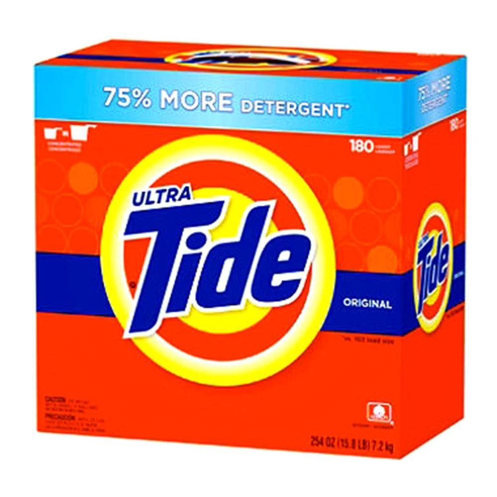 Detergente em pó Tide Ultra Power autêntico 1,36 kg