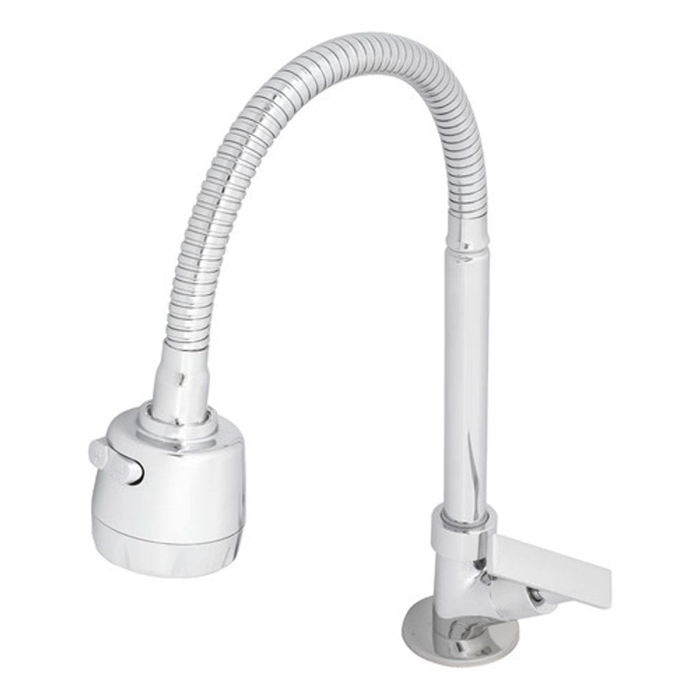 Torneira Gourmet Cozinha Bica Alta Flex Cromada Delinia