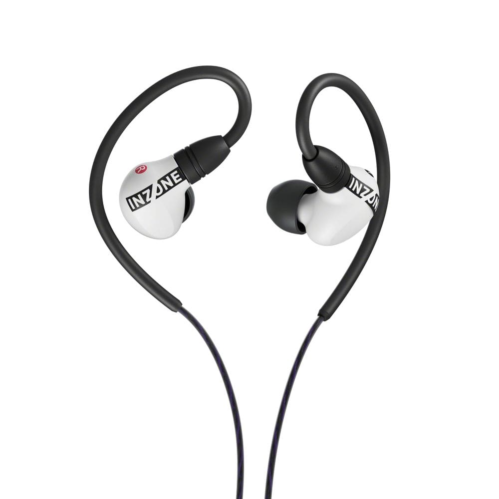 Fones de ouvido para jogos Sony INZONE E9 com fio, monitor intra-auricular branco