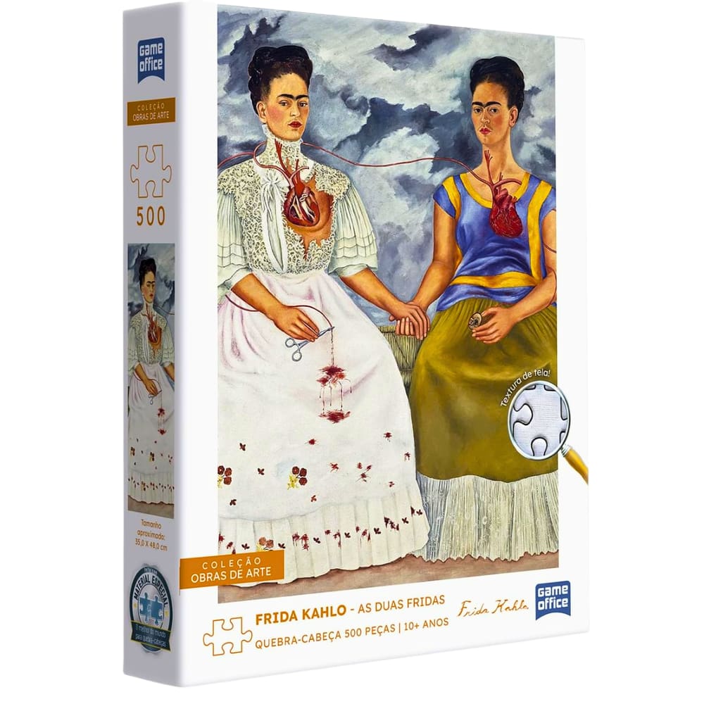 Puzzle 500 Peças Coleção Frida Kahlo As Duas Fridas Toyster