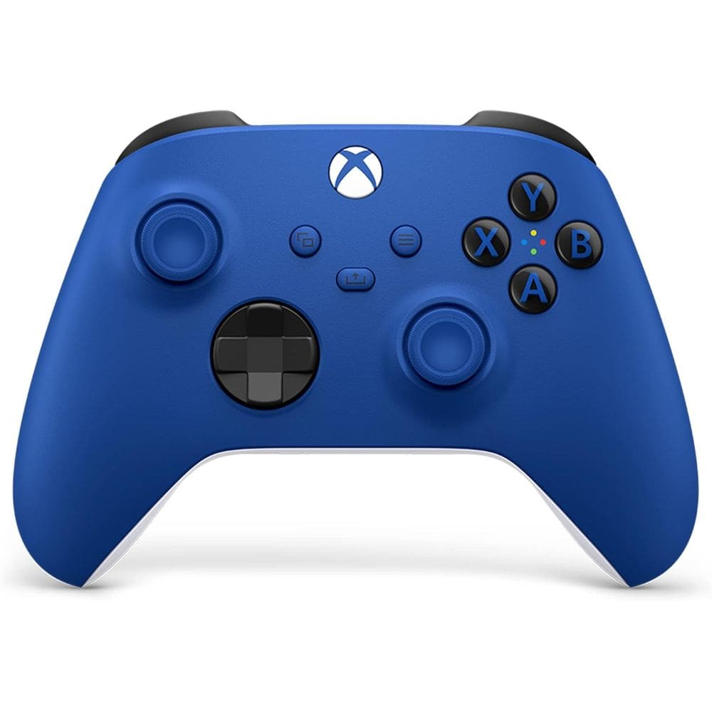Controle Azul Xbox One Series X Microsoft - Shock Blue