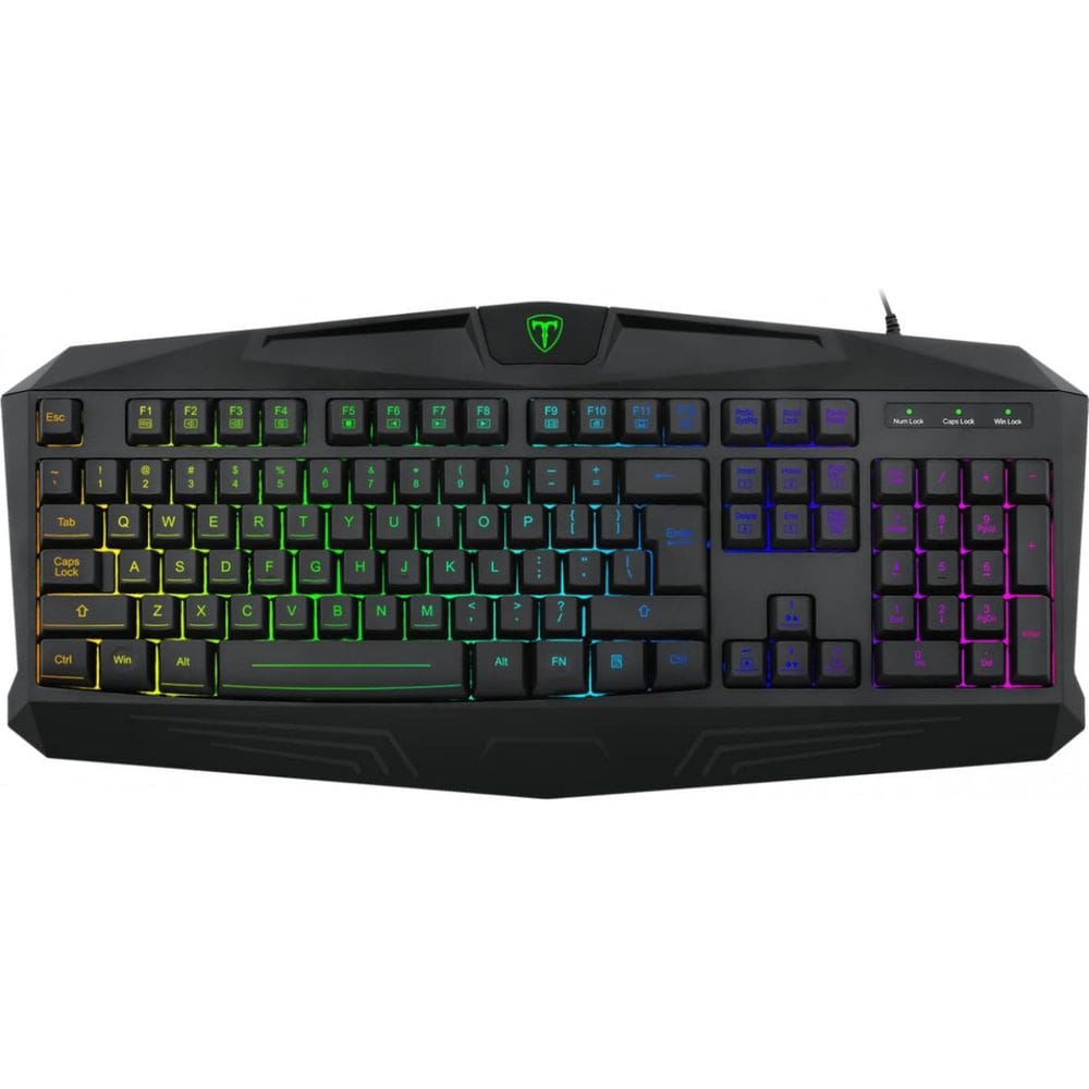 Teclado Gamer T-dagger Tanker Rainbow - Tgk-106 - Espanhol