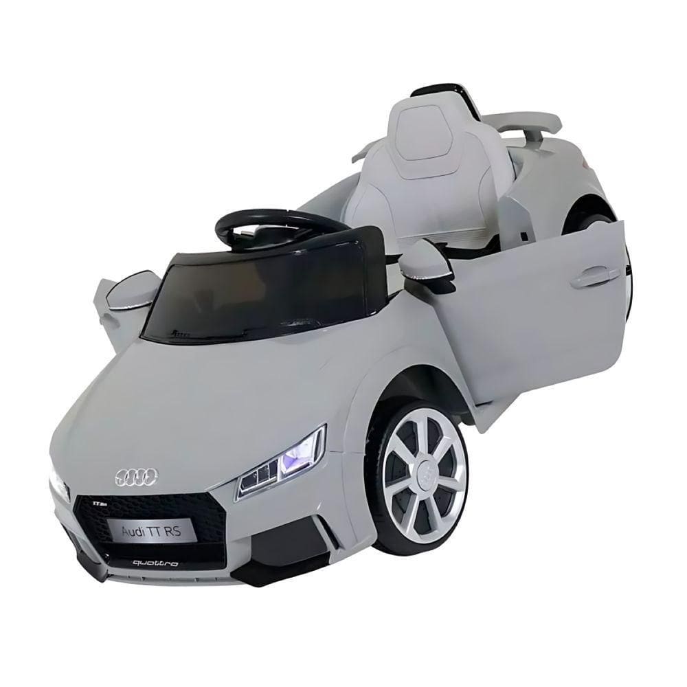 Carro Elétrico Infantil Audi Tt Rs R-c 2.4ghz Cinza 12V Bel