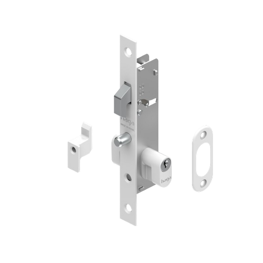 Fechadura HAGA - Suprema  C/ ContraTrinco - Externa - 26132B