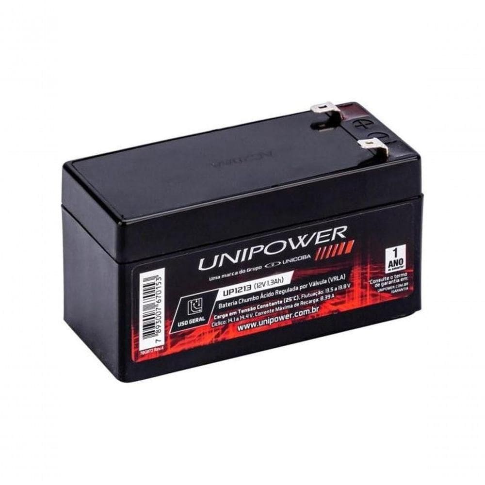 Bateria Selada 12v 1,3ah Up1213 Unipower