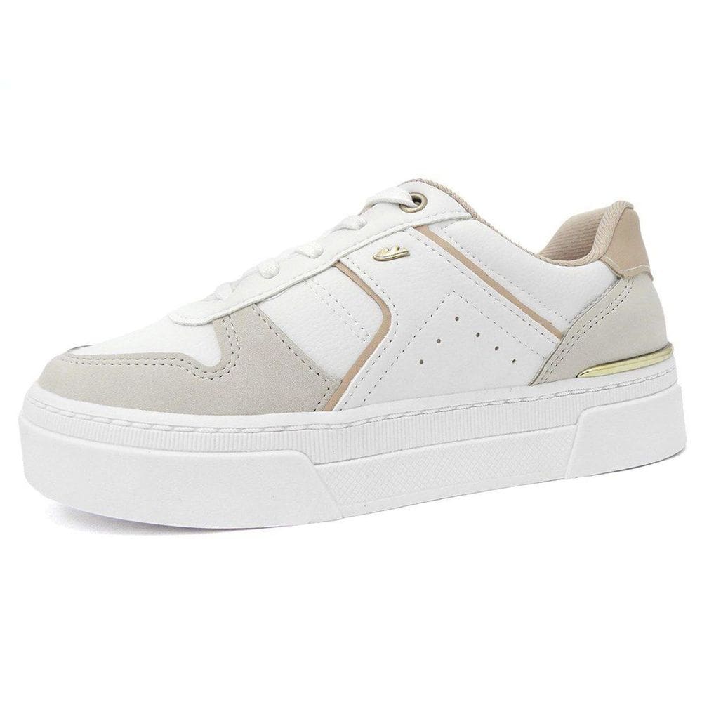 Tenis Feminino Couro Casual Brilho Flatform Dakota G7009