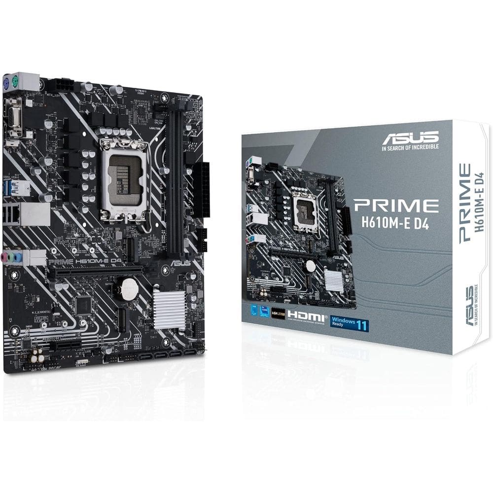 Placa Mãe Asus Prime H610m-a D4 Lga 1700 Chipset H610 Ddr4