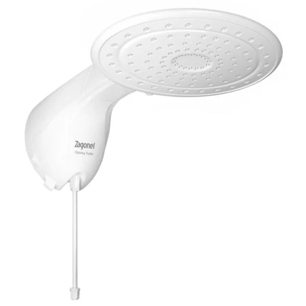 Chuveiro Eletrônico Zagonel Optima Turbo 7700W 220V Branco