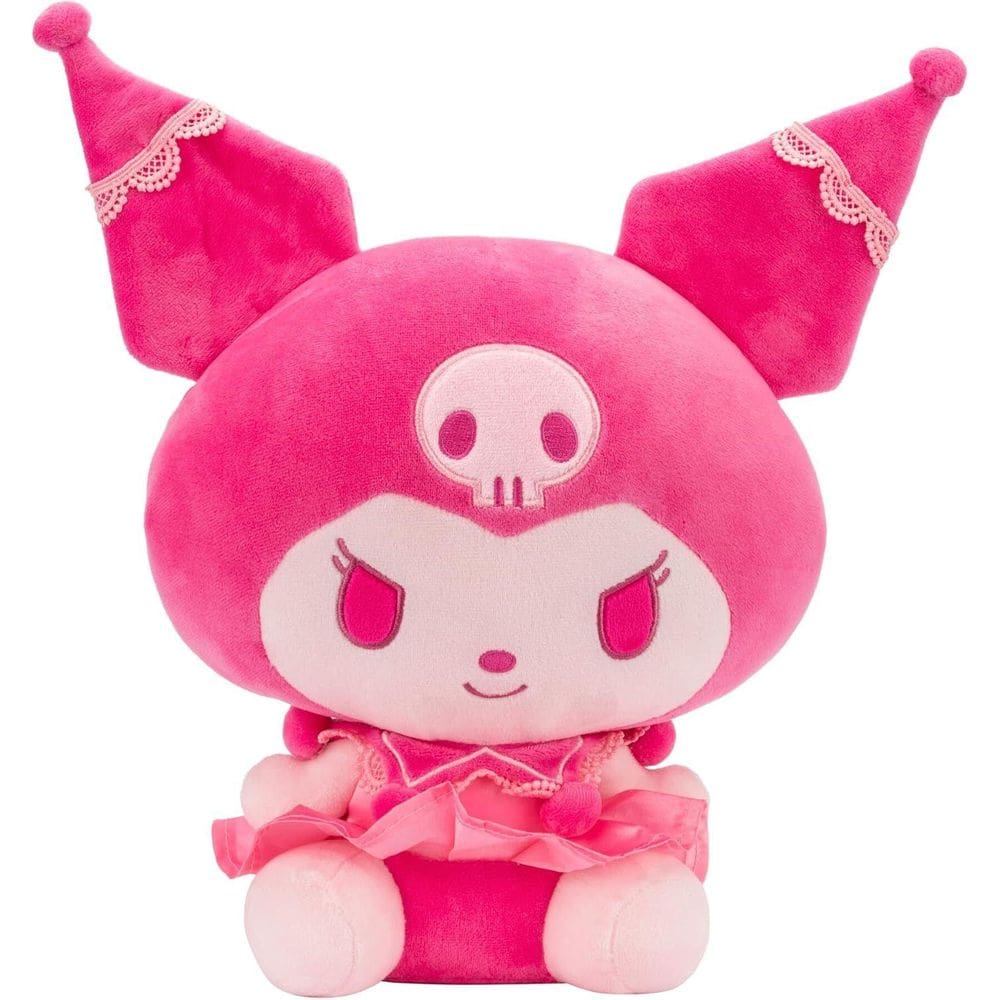 Hello Kitty e Amigos - Pelúcia Rosa de 30cm - Kuromi - 3872 - Sunny