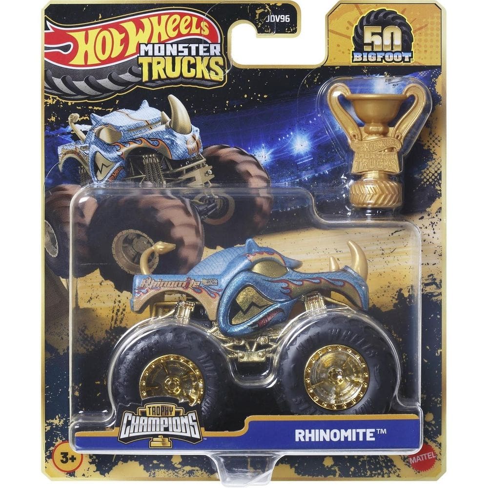 Carrinho - Rhinomite Trophy Champions - Hot Wheels MATTEL
