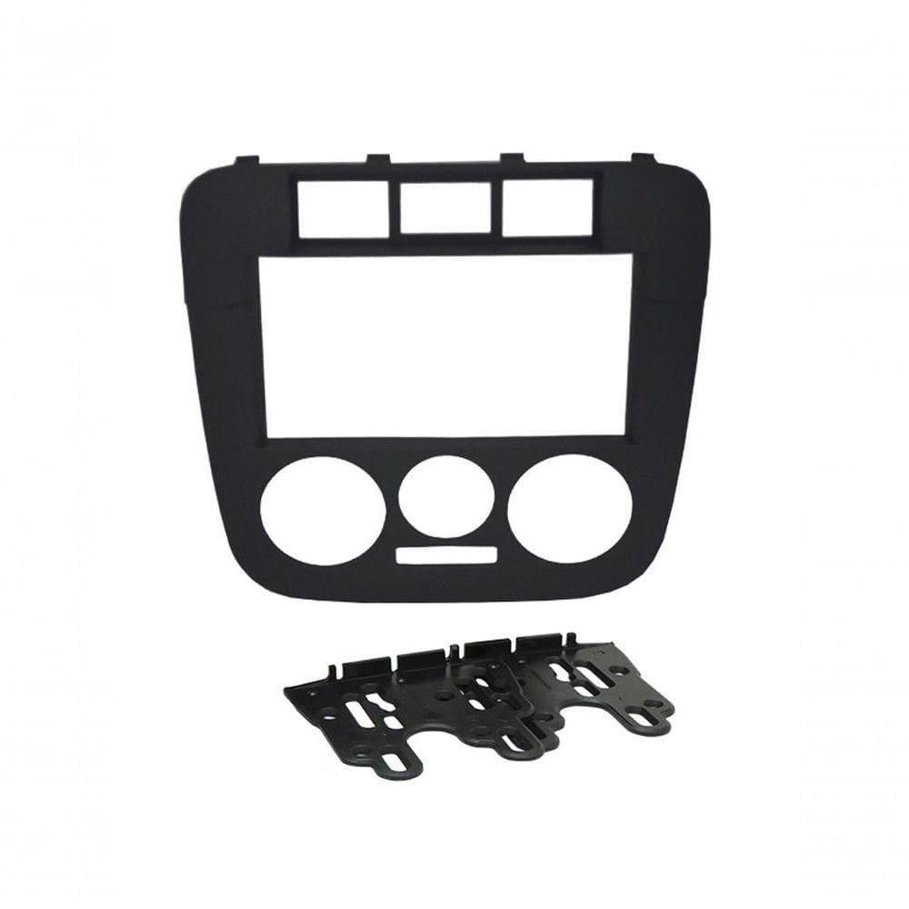 Moldura Fiamon 2 Din Vw Gol G4-saveiro Preta