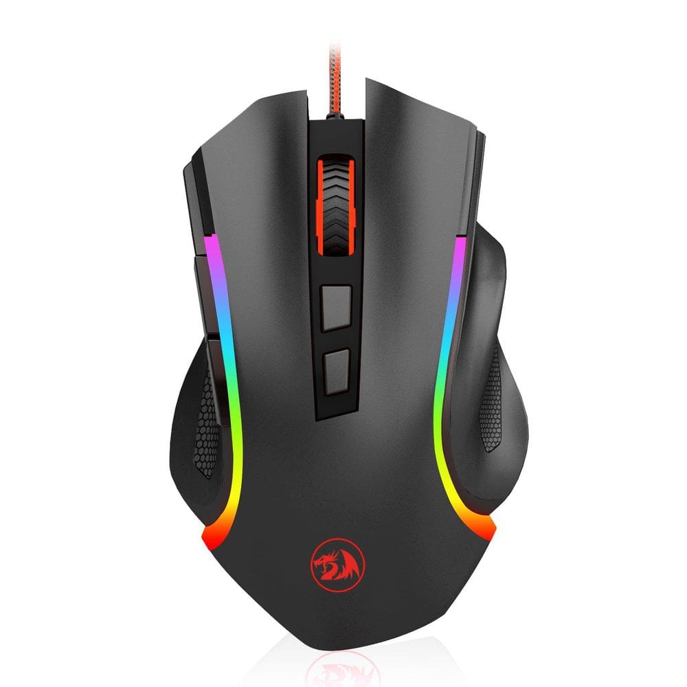 Mouse Gamer Para Jogo Redragon  Griffin M607 Preto