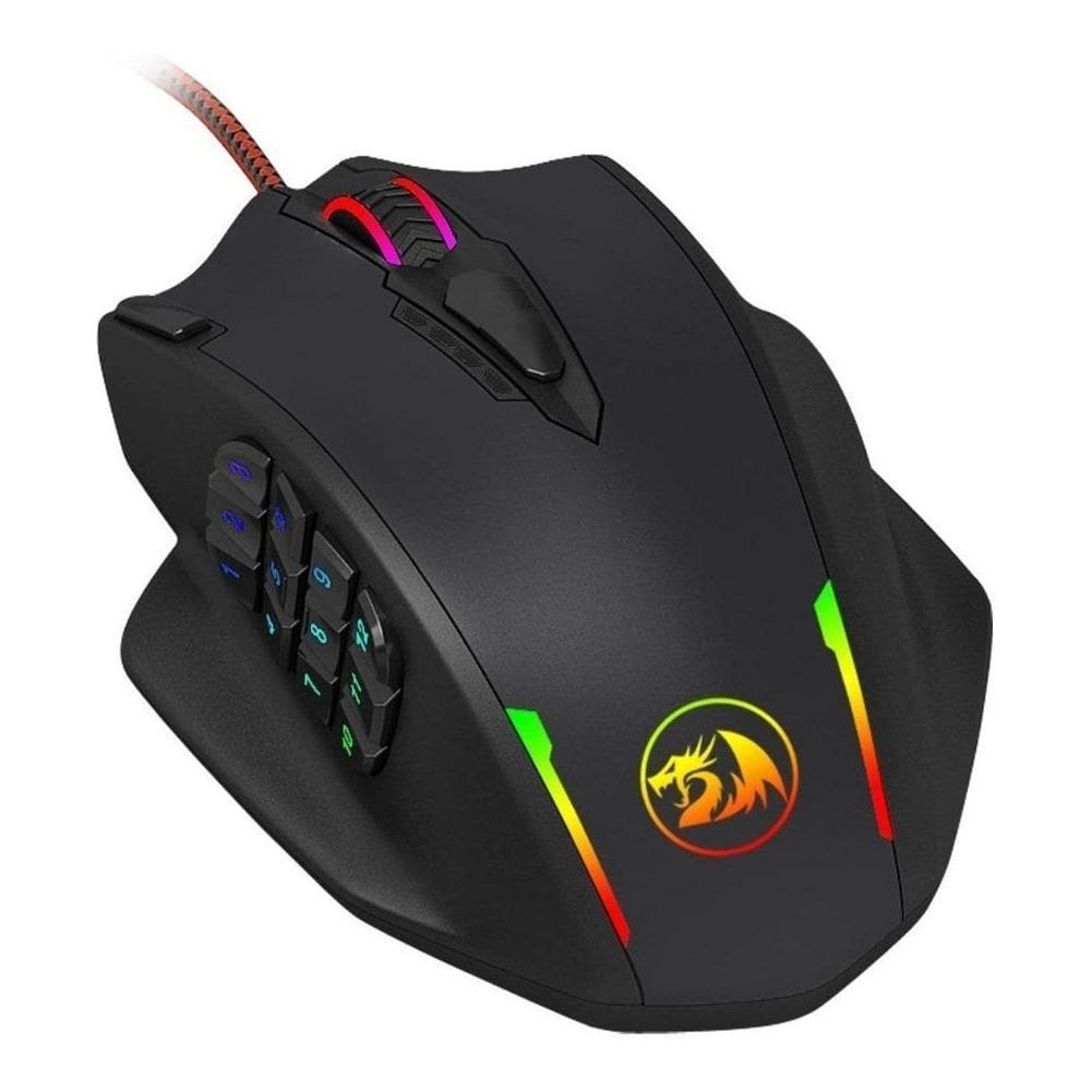 Mouse Gamer Redragon Impact M908 Rgb 12400dpi
